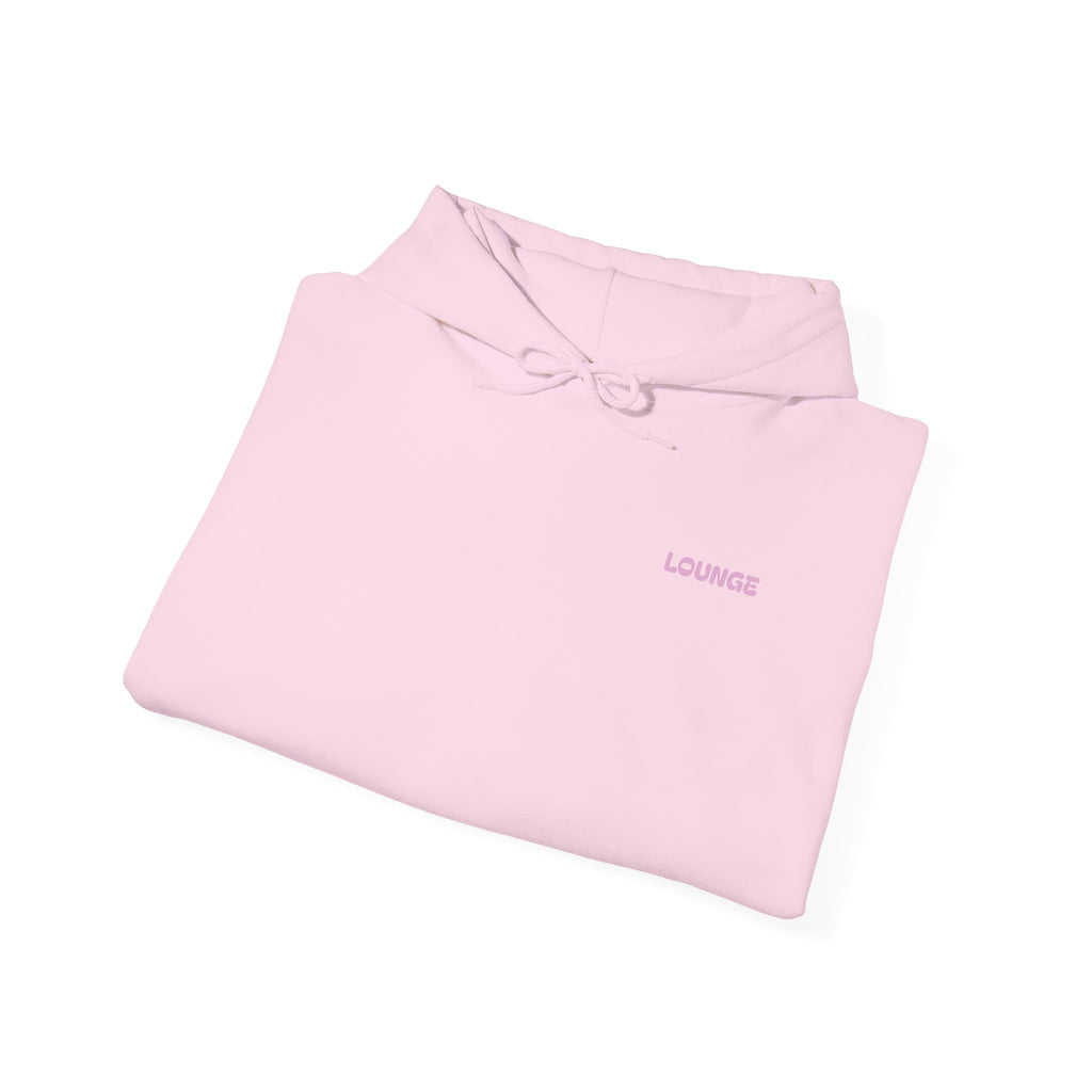 Lounge Sportswear Hoodie — Pastel Pink Relaxed Fit Hoodie