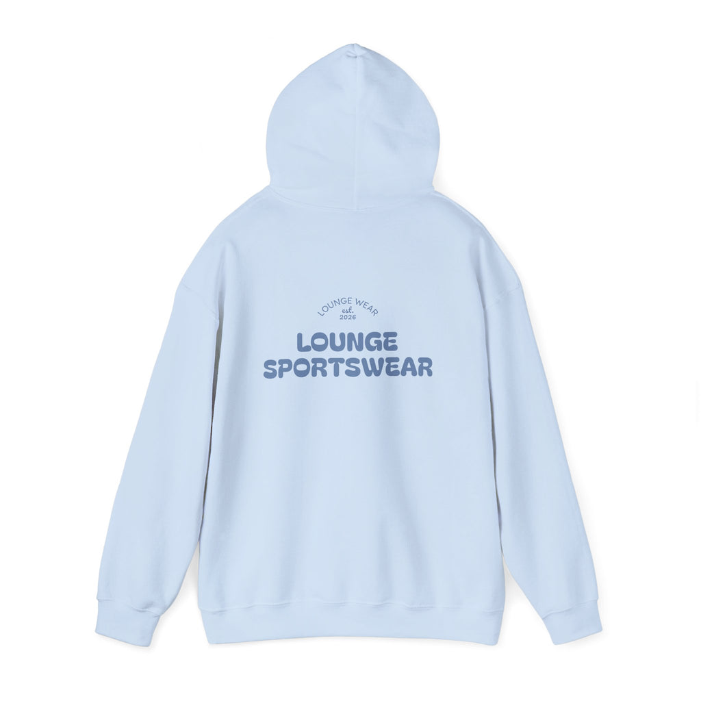 loungewear Sportswear Hoodie — Relaxed Hoodie in Blue