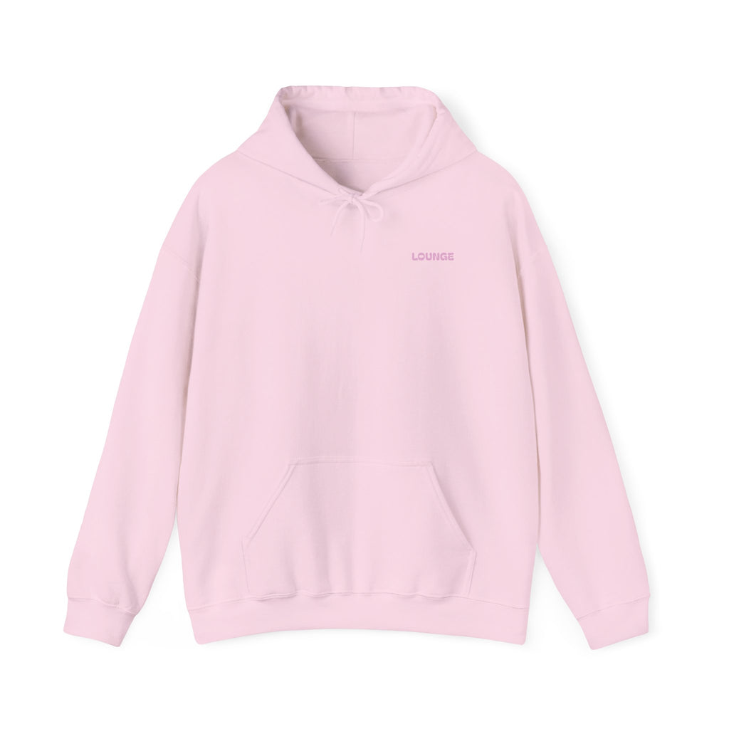Lounge Sportswear Hoodie — Pastel Pink Relaxed Fit Hoodie