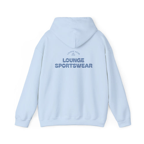 loungewear Sportswear Hoodie — Relaxed Hoodie in Blue